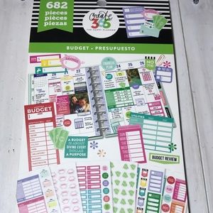 Happy Planner Budget sticker book, missing 2pcs